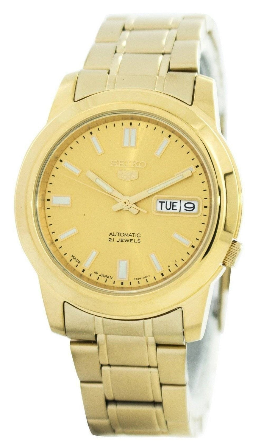 Seiko 5 Automatic 21 Jewels Japan Made SNKK20 SNKK20J1 SNKK20J Herrklocka