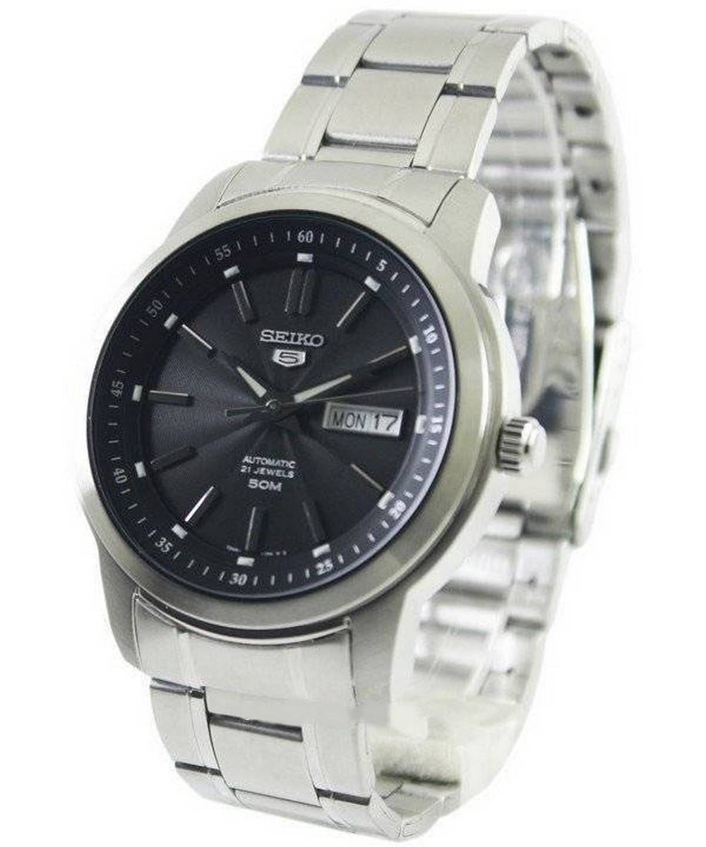 Seiko 5 Automatic 21 Jewels SNKM87 SNKM87K1 SNKM87K Herrklocka