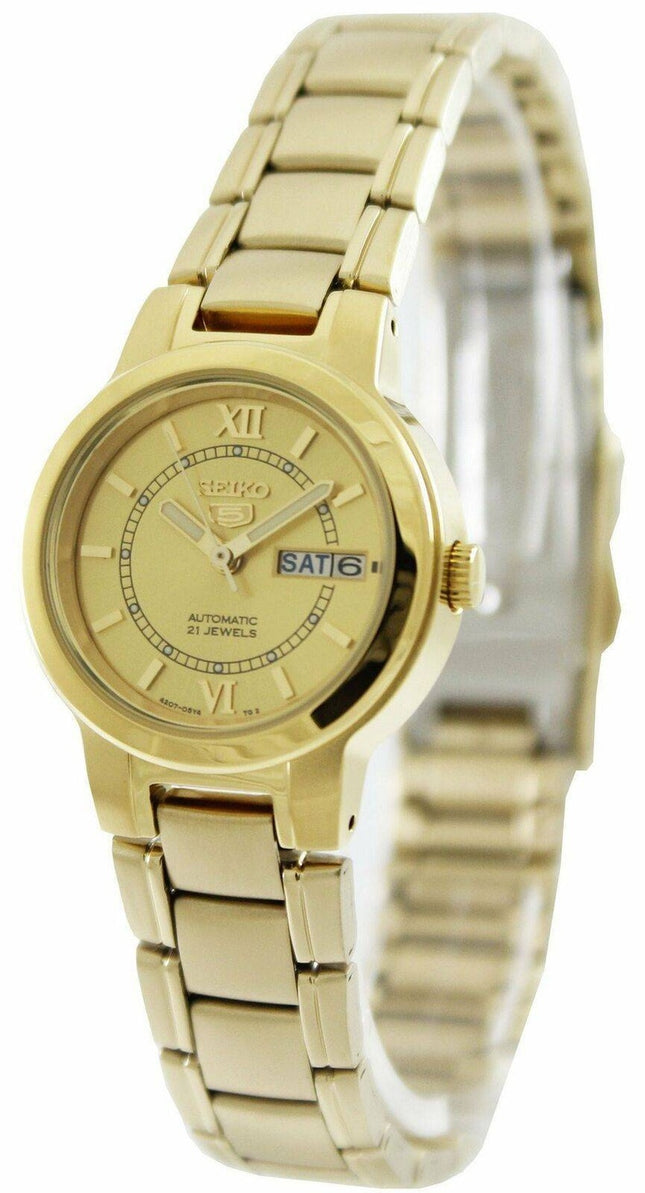Seiko 5 Automatic 21 Jewels SYME58 SYME58K1 SYME58K Damklocka