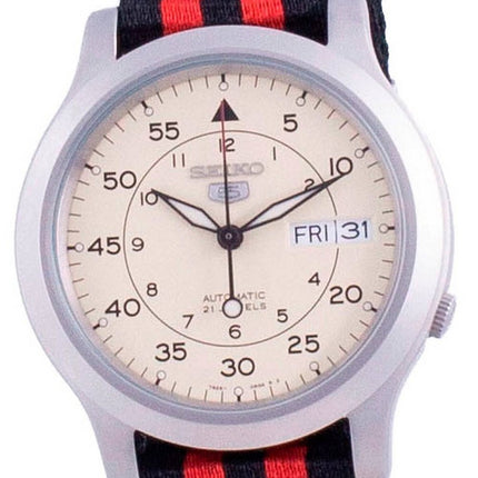 Seiko 5 Military SNK803K2-var-NATOS15 herrklocka med automatisk nylonrem