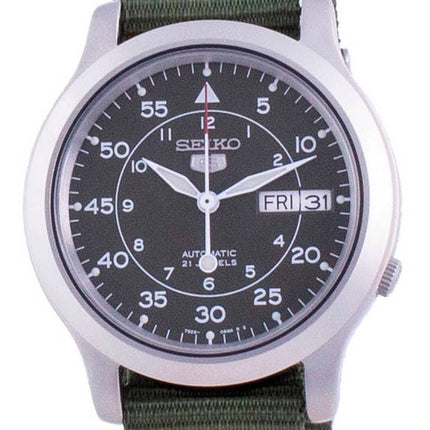 Seiko 5 Military SNK805K2-var-NATOS12 herrklocka med automatisk nylonrem