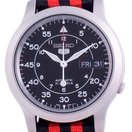 Seiko 5 Military SNK809K2-var-NATOS15 Automatisk nylonarmband herrklocka