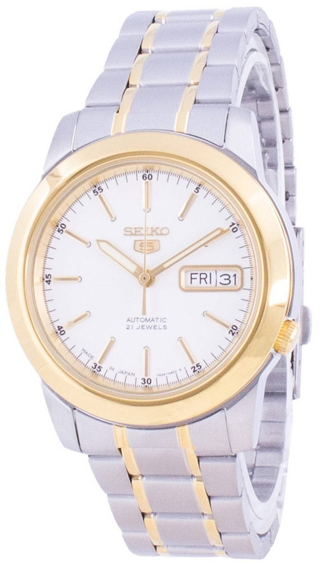 Seiko 5 Silver Urtavla Automatisk SNKE54J SNKE54J1 SNKE54J Herrklocka