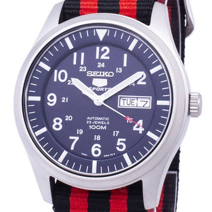 Seiko 5 Sports Automatisk Nato-rem SNZG11K1-var-NATO3 herrklocka