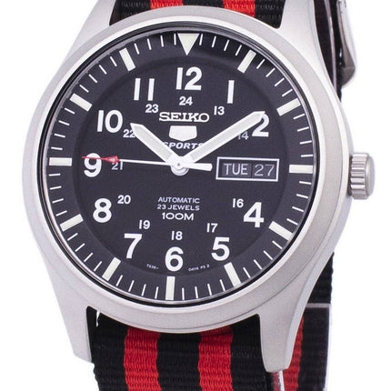 Seiko 5 Sports Automatisk Nato-rem SNZG15K1-var-NATO3 herrklocka