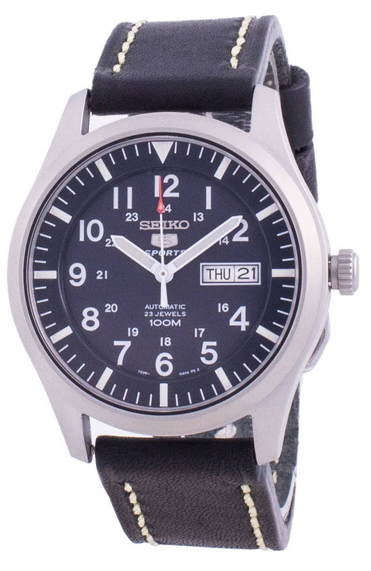 Seiko 5 Sports Blue Dial Automatisk SNZG11K1-var-LS16 100M herrklocka