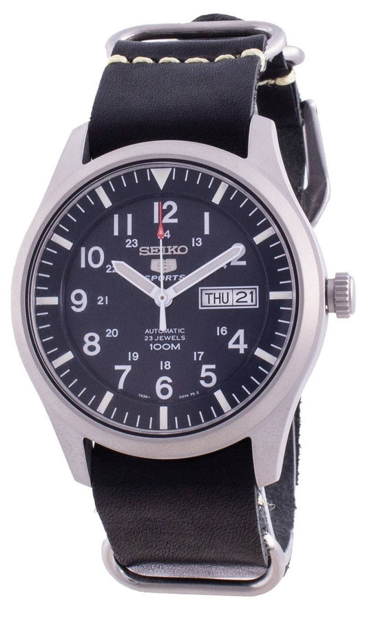 Seiko 5 Sports Blue Dial Automatisk SNZG11K1-var-LS19 100M herrklocka