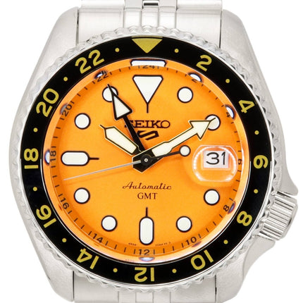 Seiko 5 Sports Mikan Orange GMT SKX Re-Interpretation Automatic SSK005 SSK005K1 SSK005K 100M Herrklocka