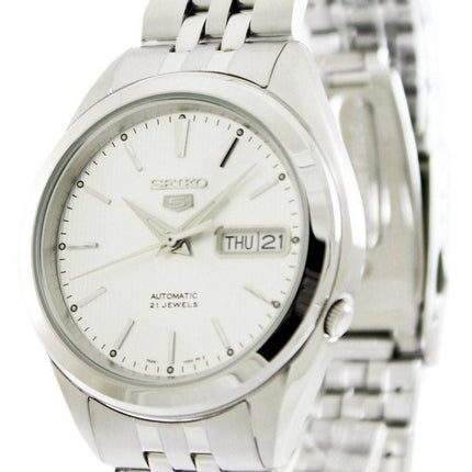 Seiko 5 rostfritt stål automatisk 21 juveler SNKL15 SNKL15K1 SNKL15K herrklocka