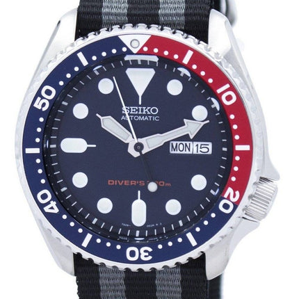 Seiko Automatic Diver's 200M NATO Strap SKX009K1-var-NATO1 herrklocka