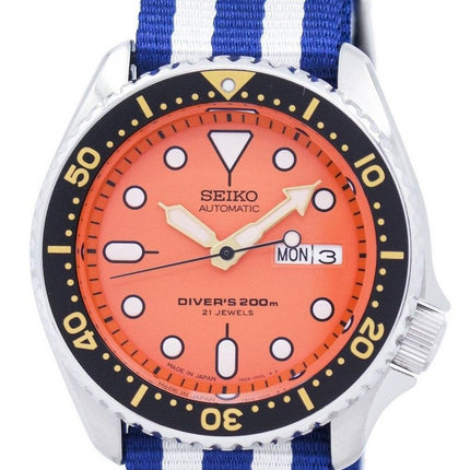 Seiko Automatic Diver's 200M NATO Strap SKX011J1-var-NATO2 herrklocka