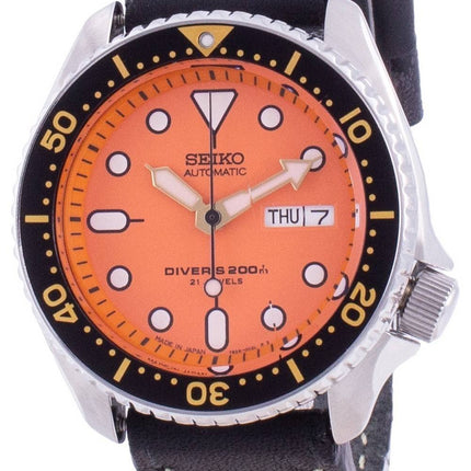 Seiko Automatic Diver's SKX011J1-var-LS16 200M Japan-tillverkad herrklocka
