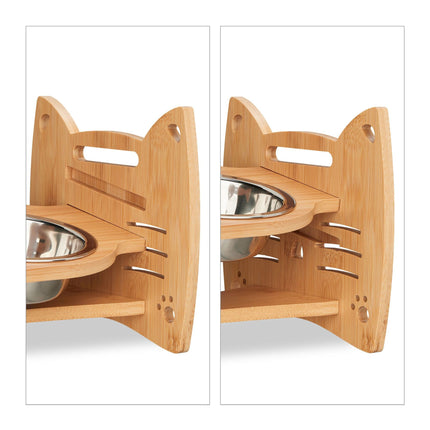 TASSORA - Height-adjustable feeding station for cats