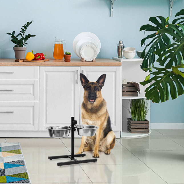 TASSORA - Feeding station for dogs can be raised and lowered
