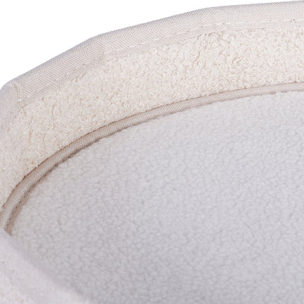 TASSORA - Hopfällbar kattkoja för kattens krypin och vilostunder, beige