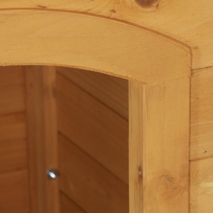 TASSORA - Wooden dog house with hinges