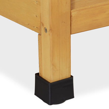 TASSORA - Wooden dog house with hinges