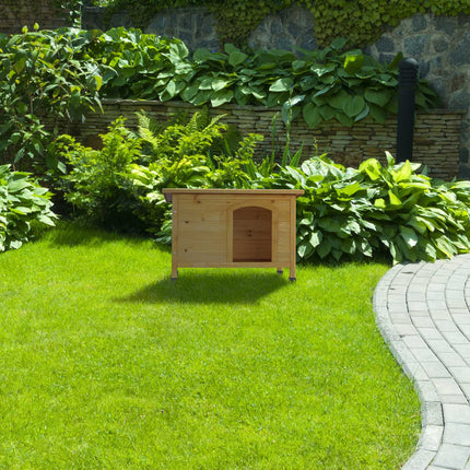 TASSORA - Wooden dog house with hinges