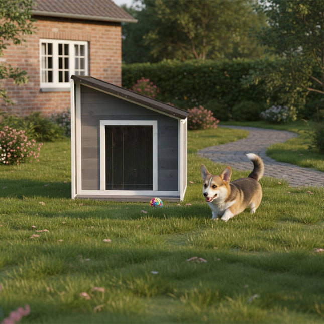 TASSORA - Dog House with Foldable, Weatherproof Roof