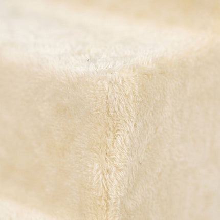 TASSORA - Hundtrappa med avtagbart överdrag, beige, 36,5×35×45 cm