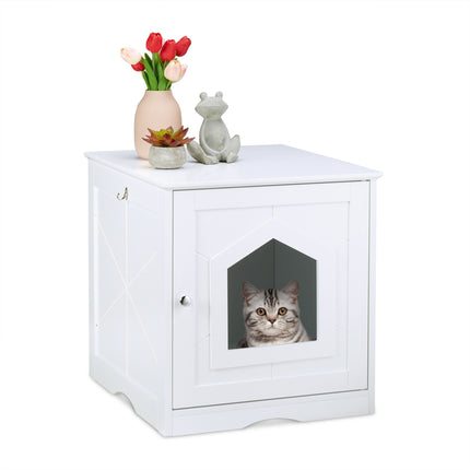 TASSORA - Cat cabinet white