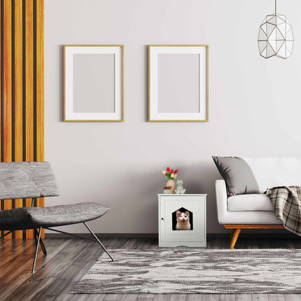 TASSORA - Cat cabinet white