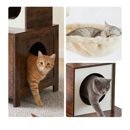 TASSORA - Kattlådemöbel för kattlådan i hemmet, 150 cm, 10053563_1502