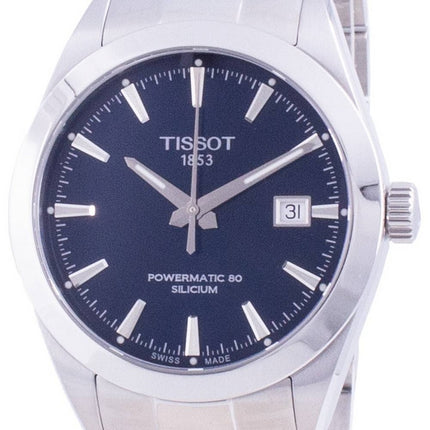 Tissot Gentleman Powermatic 80 Silicium Automatic T127.407.11.041.00 T1274071104100 100M herrklocka