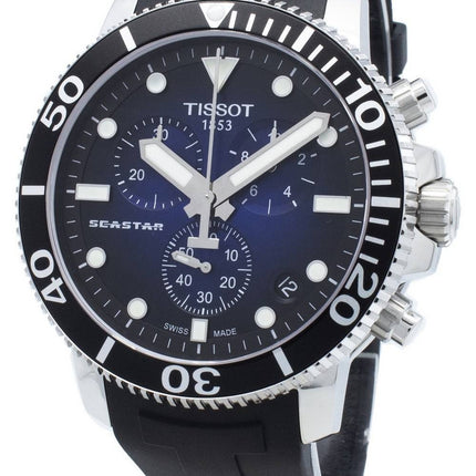 Tissot Seastar 1000 T120.417.17.041.00 T1204171704100 Chronograph 4 Jewels Quartz 300M herrklocka