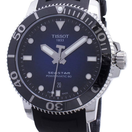 Tissot T-Sport Seastar 1000 T120.407.17.041.00 T1204071704100 Powermatic 80 Automatisk 300M herrklocka