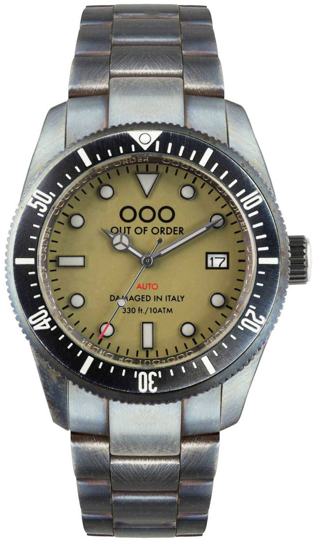 Ur funktion Green Auto 2.0 Superluminova C3 Urtavla Automatisk OOO.001-16.2.VE 100M herrklocka