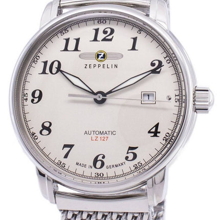 Zeppelin Series LZ127 Graf Automatic Germany Made 7656M-5 7656M5 Herrklocka